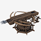 3D model Ballista Weapon - Arrow Shooter VR / AR / low-poly | CGTrader