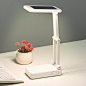 Solar-Led-Stand-Desk-Lamp-USB-Charging-Folding-Dimmer-1200mAh-Rechargeable-Bedside-Room-Study-Lamp-Light