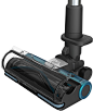 Amazon.de: Hoover HF9 PETS HF910P Akkustaubsauger / 1 Akku / Tierhaar-Düse / Laufzeit Standardmodus bis 30 Min. / Starke Saugkraft / Schnellladen 3,5 St. / Abnehmbarer Akku / ANTI-TWIST Haarbürste / Grau/Türkis