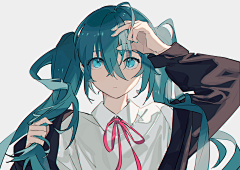 草莓棒棒糖q采集到初音