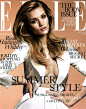 Elle UK July 2011 Two Covers (Elle UK)