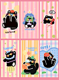 我的小黑猫‍⬛原创手机壁纸真的超可爱的 - 小红书