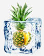菠萝免抠png素材_新图网ixintu.com
