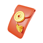 Red Envelope 3D Icon