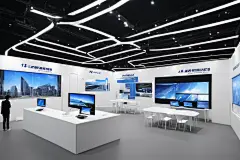 电子科技现代科技展厅摄影图