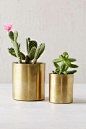 Mod Metal Large Planter - Urban Outfitters: 