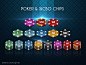 Poker Chip Sets : Chip for Poker & Sicbo game.