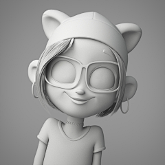 零du咖啡采集到C4D人物