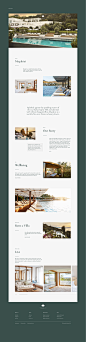 hotel interior design  luxury UI Web Web Design  Website
