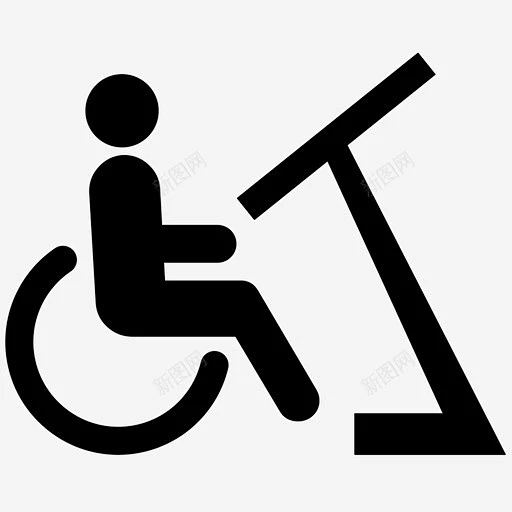 轮椅通道休息室娱乐图标 阅读 icon 标识 标志 UI图标 设计图片 免费下载 页面网页 平面电商 创意素材-花瓣网