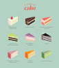 A Piece of Cake by Karen Keung, via Behance
