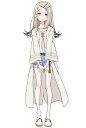 『学园偶像大师』角色原案&插图 - 小红书