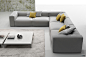 Poliform - Bolton : During our free time from commercial projects, we have developed a series of pictures for our catalog. We'd like to show you one of them. This is an option for the sofa presentation, it is the Bolton model by Poliform factory. The goal