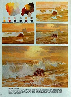 海景绘画教程@CCI中国动漫插画