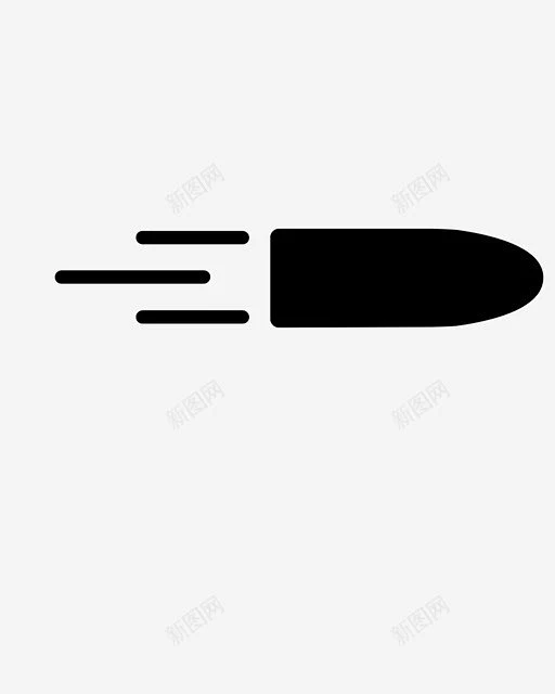子弹射击瞄准图标 平面电商 创意素材-花瓣网