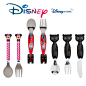 美国Disney迪士尼儿童卡通勺子叉子组/套装 餐具