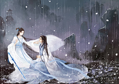 逸轩凌采集到（素材）古风底图
