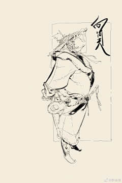 黄深新采集到插画（人物）