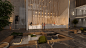 3D architecture design Interior interior design  minimal modern Render visualization
