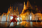 Giant Ramayo and Shwedagon Pagoda by Patrick ;-) on 500px