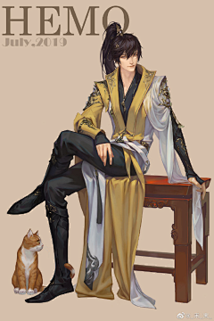 ·徵羽·采集到立绘男