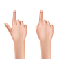 Human vector hands