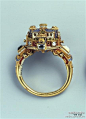 意大利城堡环（应该是戒指）1520~#中世纪#