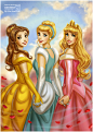 3 Princesses by *daekazu on deviantART