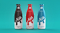 The Funky Farmer Branding and Packaging : A funky and modern approach to branding and packaging for a Lactose-free healthy flavoured milk drink. Designmatic were approached to create the brand identity and packaging design for a lactose-free milkshake by 