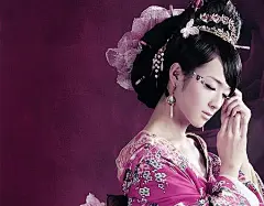    #插画# #古装美女# 曲曲心醉 渺渺清歌 舞长琴 吟轻歌 