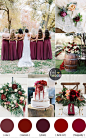 Burgundy Wedding Theme 