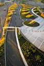 Port of Portland Headquarters | Portland, OR | Mayer Reed Landscape Architecture | Dennis' 7 Dees Landscape Contractor | "The landscaping was designed to help treat rainwater and reduce the amount of heat emitted by the building. In order to comply w