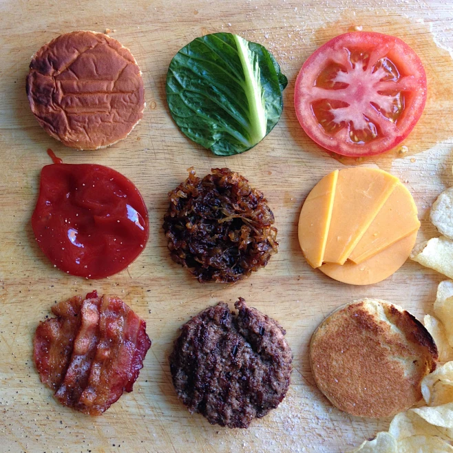 SUBMISSION: #burgergrid (cooked) by @pete_forester on Instagram.-花瓣网
