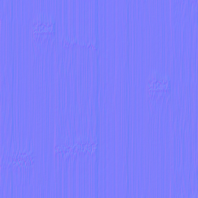 【自制】竹纹理无缝衔接4K法线贴图