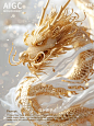 金龙献瑞苏千里 春满神州万物兴