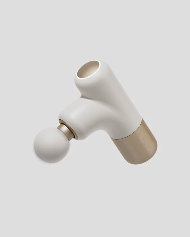 antler shape bionic design Hand Held home appliances ivory white ...