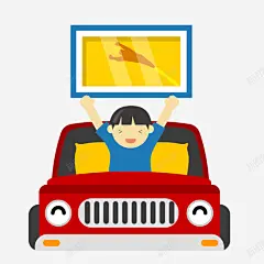 家装卡通卧室儿童床插图矢量图 矢量图 装饰 元素 免抠png 设计图片 免费下载 页面网页 平面电商 创意素材