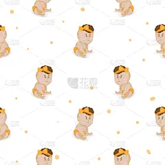 婴儿,式样,壁纸,插画,一个物体,可爱的,商务,背景分离,家庭,尿布