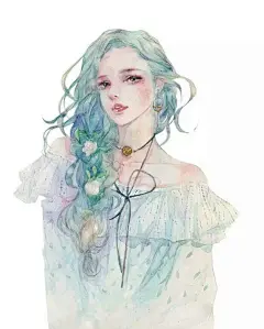 水彩画