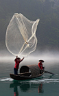 在郴州，湖南钓鱼，中国
Fishing in Chenzhou, Hunan, China 