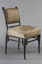 Chair, attributed to Herter Brothers, ca. 1880, New York City, the Met Collection: 