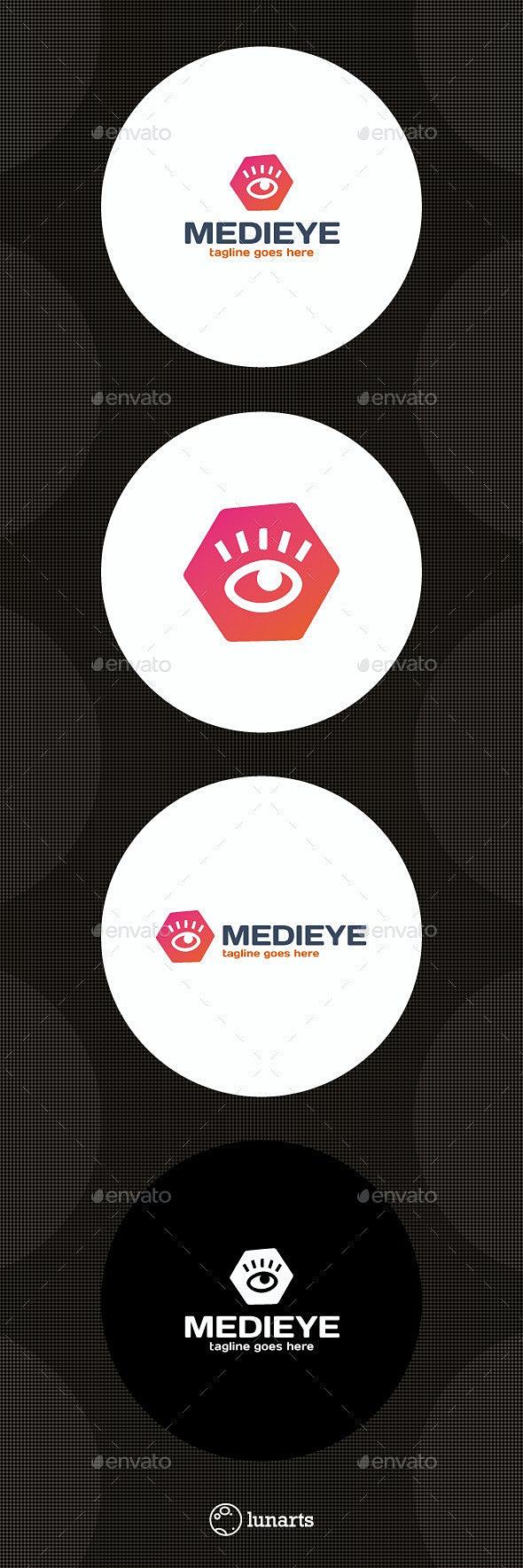 Media Eye Logo - Hex...