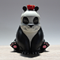 Noodles the Panda : Meet Noodles the Panda, my first ever designer toy! Only 300 pieces available worldwide. Noodles is one of four panda siblings, each of which have some kind of a food obsession. In this case, Noodles is never seen without a bowl of ram