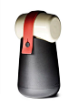 Pot THERMOS for Nescafé | Designer: Jörg Boner | Photo: Milo Keller | The white cylinder on top separates into to cups