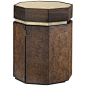 Caracole French Roast 1 Door Side Table