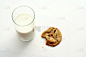 饼干,牛奶,水平画幅,全身像,玻璃,玻璃杯,巧克力,饮料,小吃,甜食