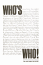 Who's Who by Herb Lubalin - AD518.com - 最设计