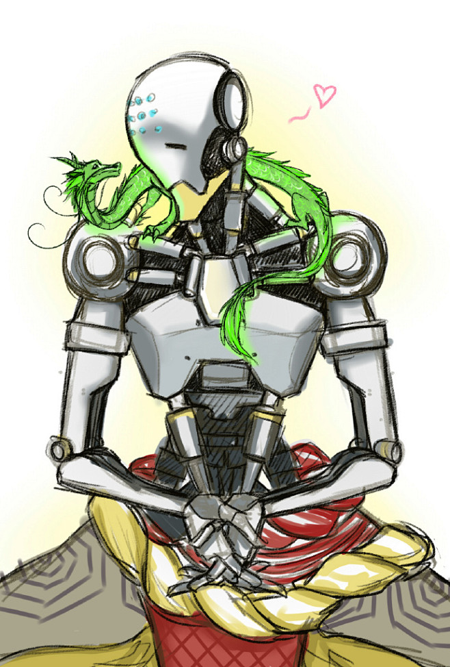 守望先锋源氏禅雅塔本来想开车结果翻了师徒组太可爱啦