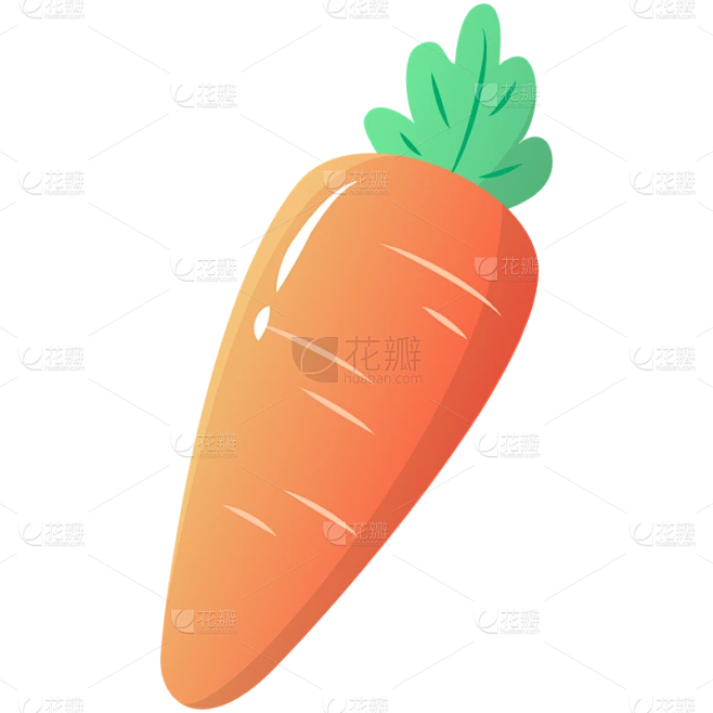 食物类多色行业icon-胡萝卜素材-花瓣网
