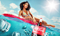 Summer Refreshments : This is a project I made for my portfolio. This is just a concept and not an official ad for Coca Cola.
